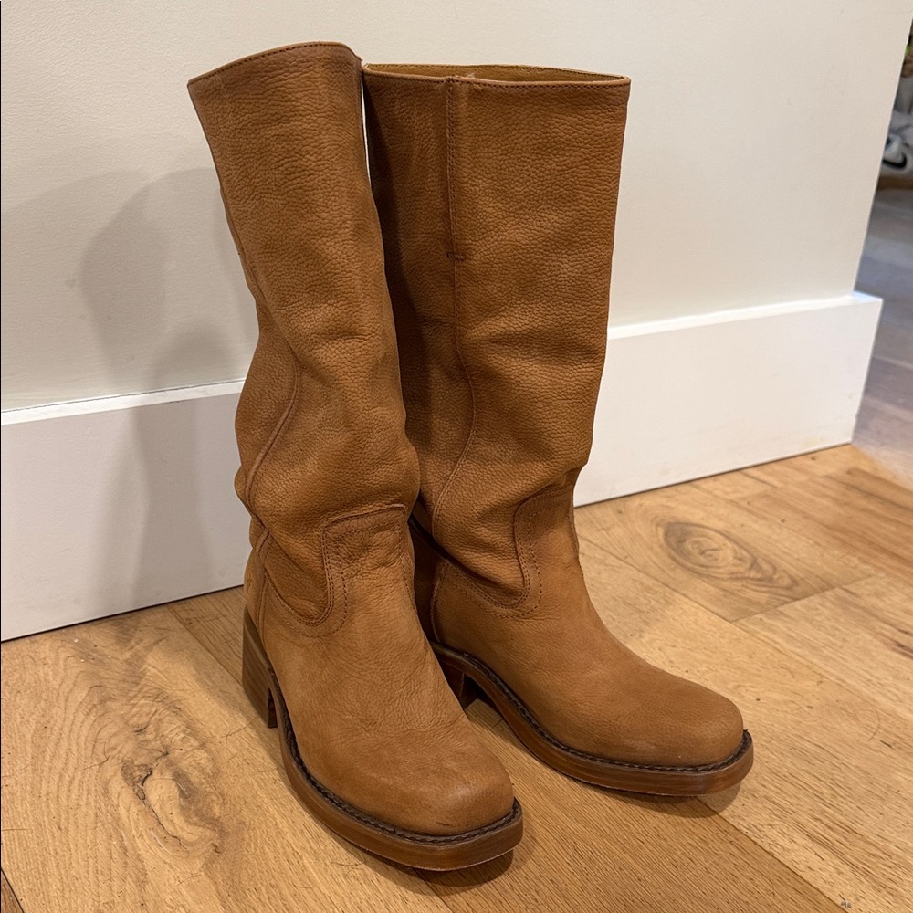 Frye Campus 14L Light Brown